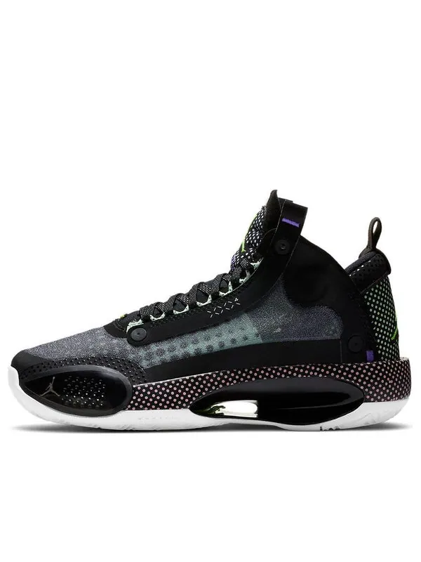 Кроссовки 34 'halftone dots' Air Jordan — изображение 1 из 4, черный