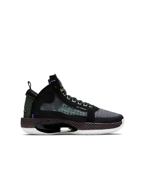 Кроссовки 34 'halftone dots' Air Jordan — изображение 2 из 4, черный