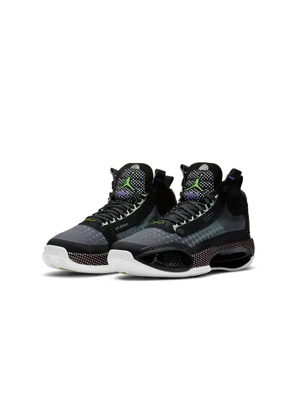 Кроссовки 34 'halftone dots' Air Jordan — изображение 3 из 4, черный
