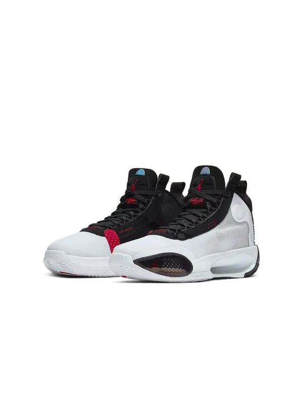Кроссовки 34 Air Jordan — изображение 3 из 4, белый/красный-черный