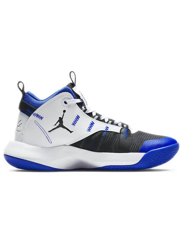 Кроссовки jumpman 2020 pf Air Jordan — изображение 2 из 4, синий/черный/белый