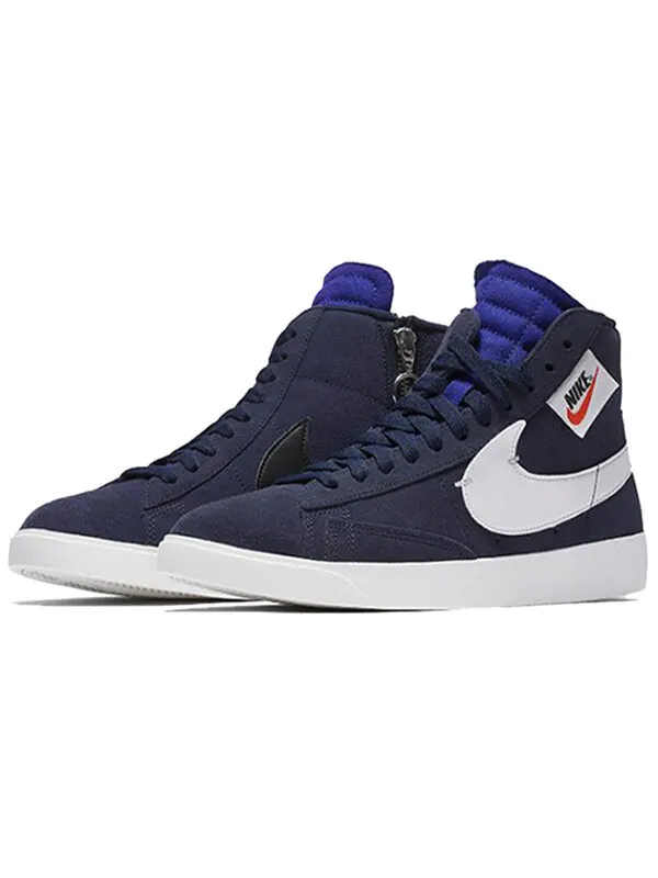 Кроссовки блейзер средний rebel xx Nike — изображение 3 из 4, синий/белый-черный