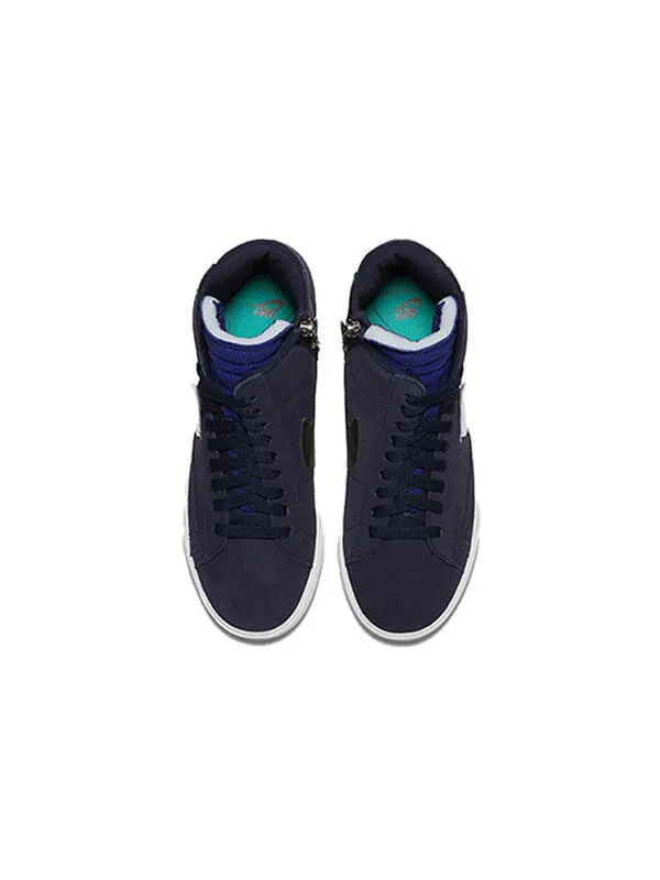 Кроссовки блейзер средний rebel xx Nike — изображение 4 из 4, синий/белый-черный