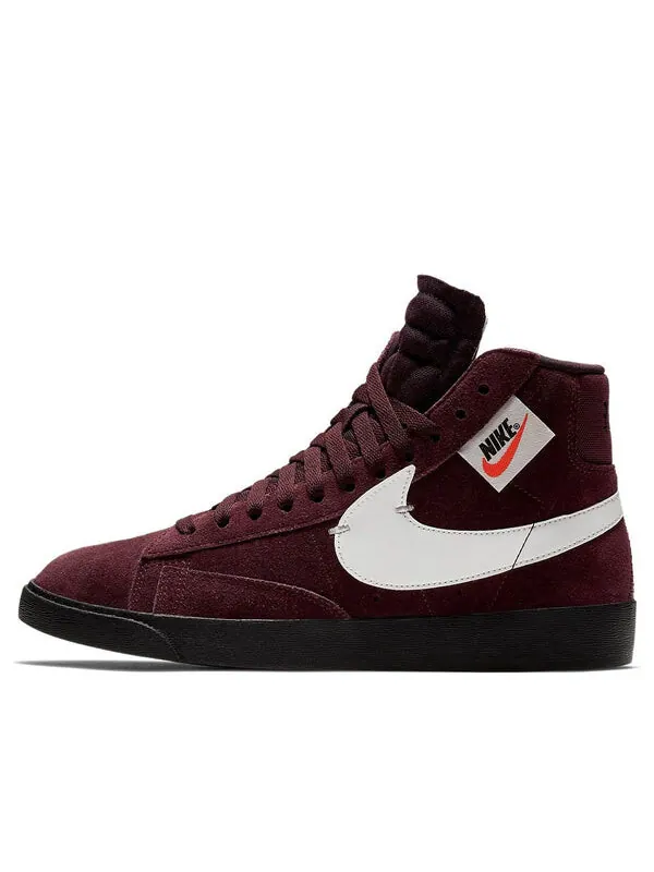 Кроссовки блейзер средний rebel xx Nike — изображение 1 из 4, белый/винный красный