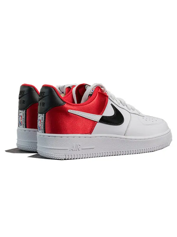 Кроссовки x nba air force 1 '07 lv8 'red' Nike — изображение 3 из 4, белый/красный