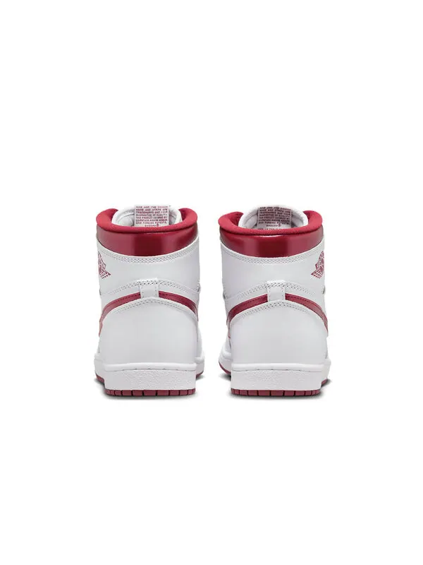 Кроссовки 1 высота 85 og Air Jordan — изображение 4 из 4, белый/красный/белый