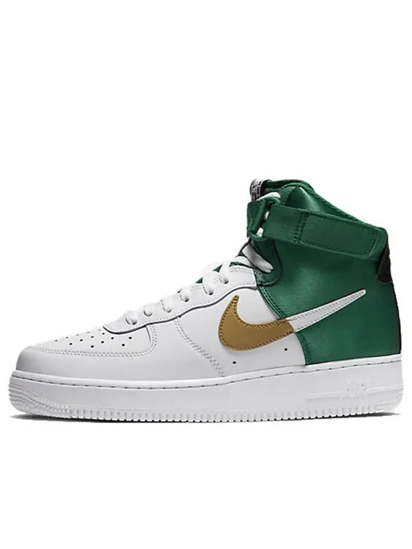 Кроссовки Nike NBA x Air Force 1 High 'Celtics Mint' — изображение 1 из 4, белый/-золотистый-черный