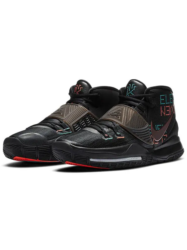 Кроссовки Nike Kyrie 6 EP 'Shot Clock' — изображение 3 из 4, черный