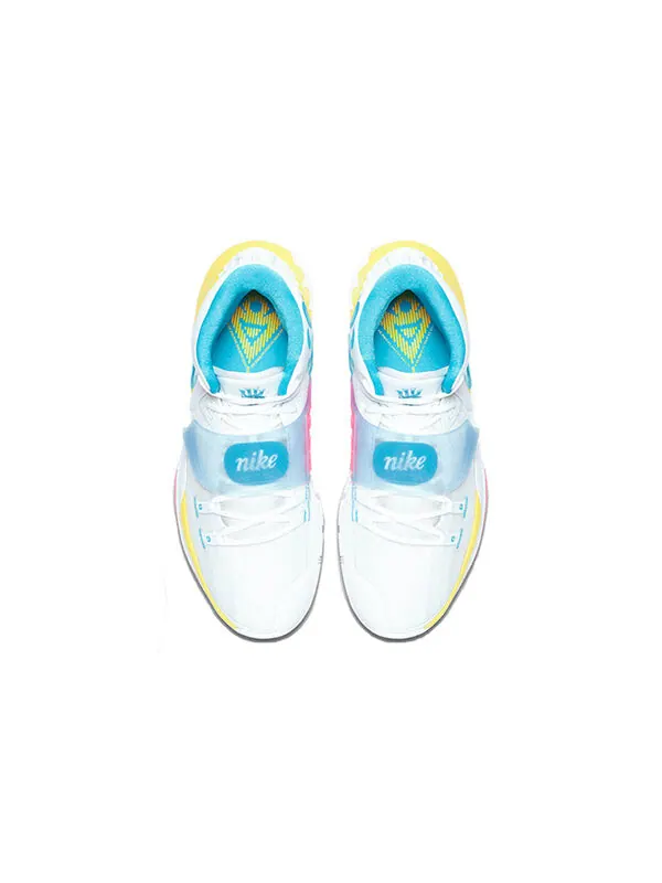 Кроссовки Nike Kyrie 6 EP 'Neon Graffiti' — изображение 4 из 4, белый/синий