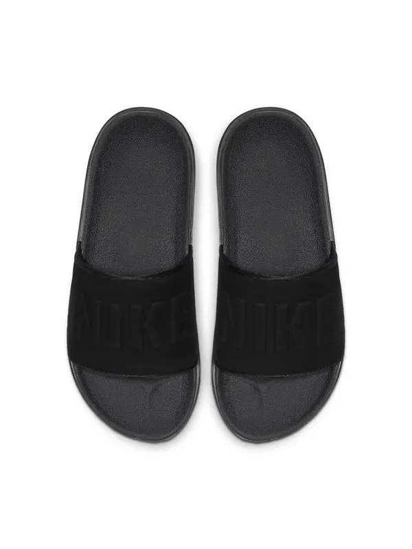 Тапочки offcourt slide 'anthracite black' Nike — изображение 3 из 4, черный