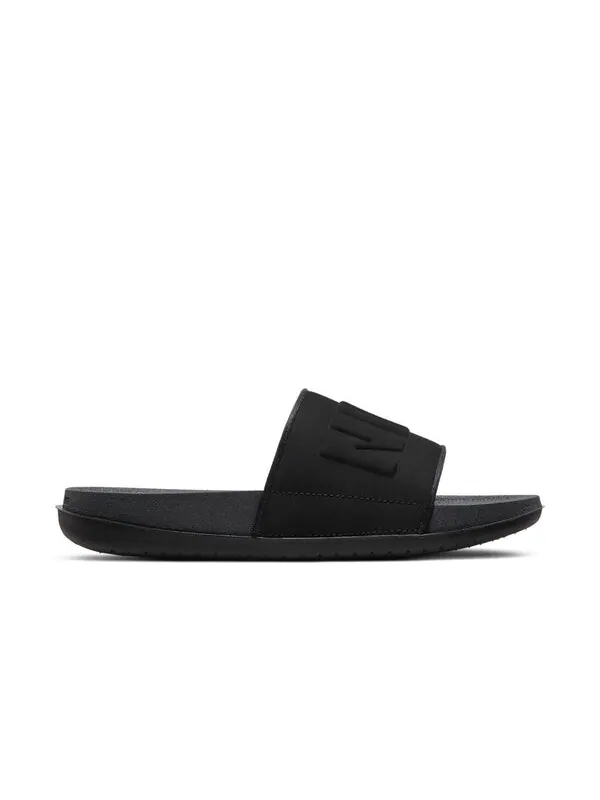 Тапочки offcourt slide 'anthracite black' Nike — изображение 4 из 4, черный