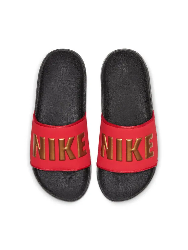 Тапочки offcourt slide 'black red' Nike — изображение 3 из 4