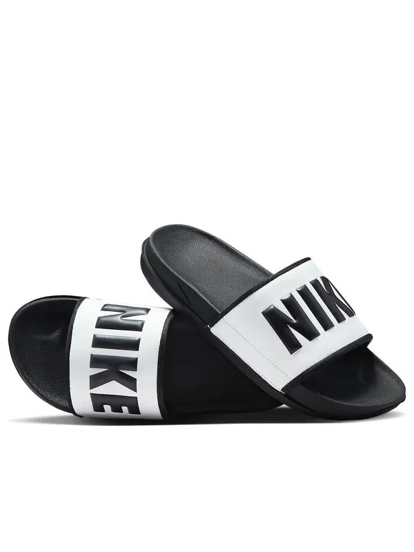 Тапочки offcourt slide 'black summit white' Nike