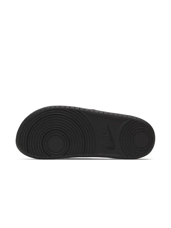 Тапочки offcourt slide 'black summit white' Nike — изображение 2 из 4, черный