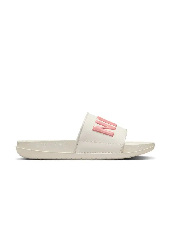 Тапочки offcourt slide 'light orewood pink' Nike — изображение 2 из 4, красный
