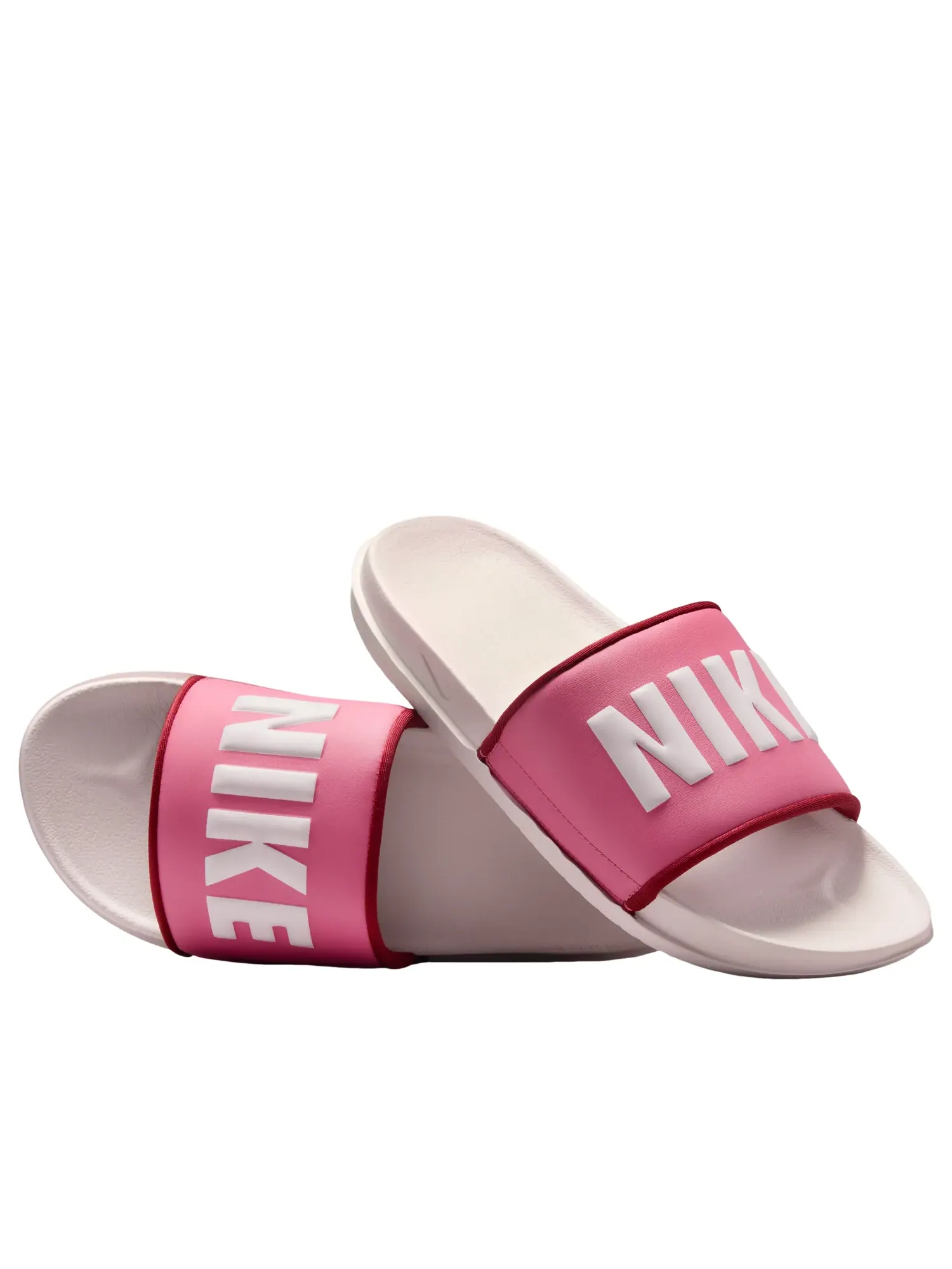 Слайды (WMNS) Nike Offcourt Slide 'Peony Red Pearl Pink' — изображение 1 из 6, розовый