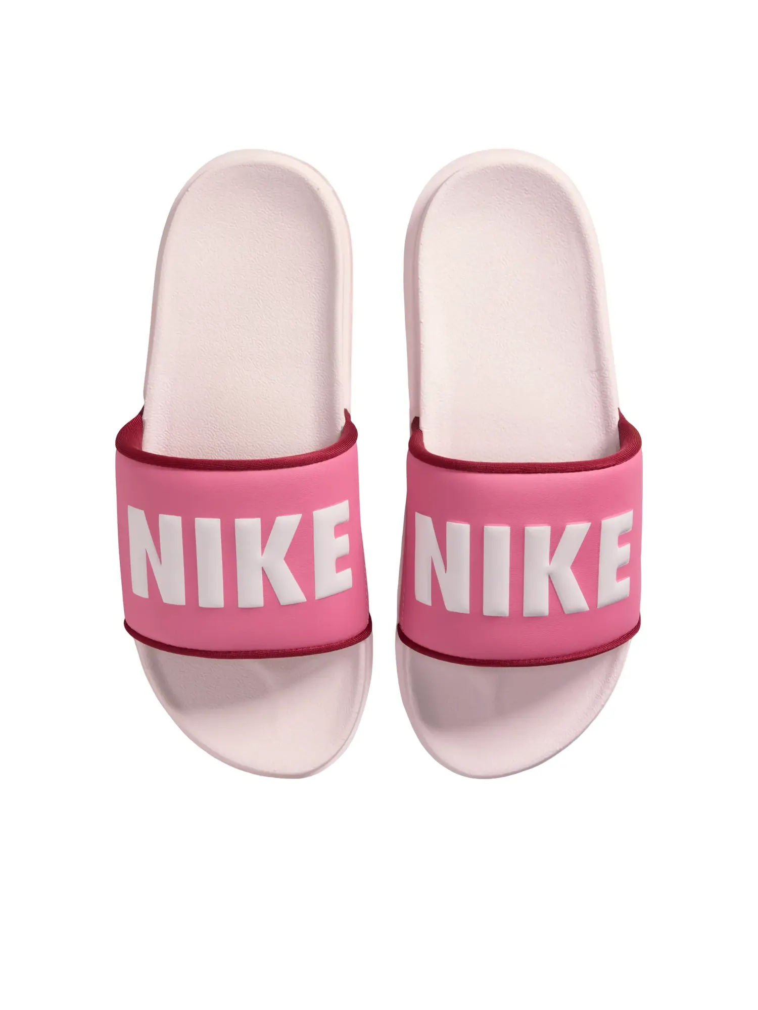 Слайды (WMNS) Nike Offcourt Slide 'Peony Red Pearl Pink' — изображение 3 из 6, розовый