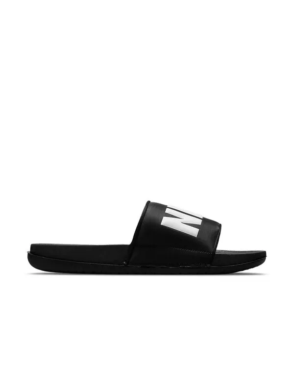 Тапочки offcourt slide 'black white' Nike — изображение 2 из 4, черный