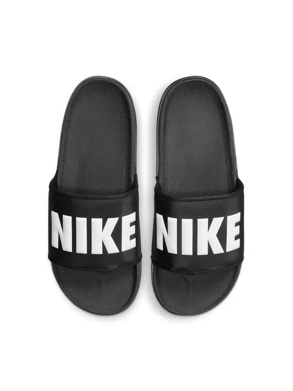 Тапочки offcourt slide 'black white' Nike — изображение 3 из 4, черный