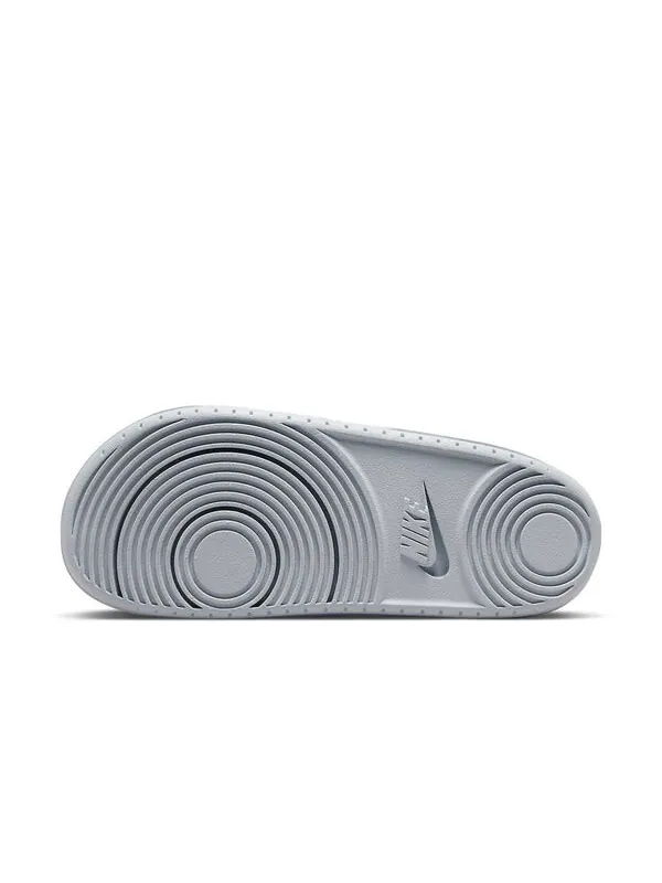 Тапочки offcourt slide sports slippers gray blue Nike — изображение 4 из 4, серый/синий