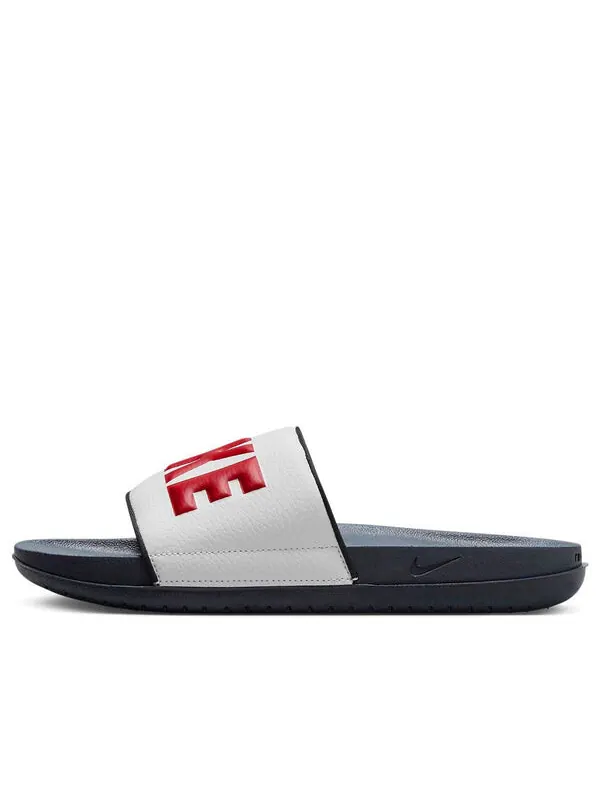 Тапочки Nike Offcourt Slide — изображение 1 из 4, белый//красный