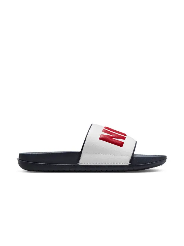 Тапочки Nike Offcourt Slide — изображение 2 из 4, белый//красный