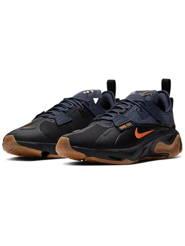 Кроссовки React Type N.354 Gore Tex Nike — изображение 3 из 4, черный/яркий-серый