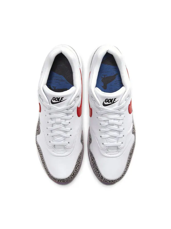 Кроссовки air max 1 golf nrg Nike — изображение 4 из 4, красный/белый