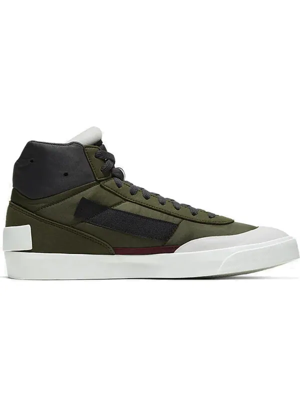 Кроссовки типа дропс lx mid Nike — изображение 2 из 4, белый/зеленый-черный