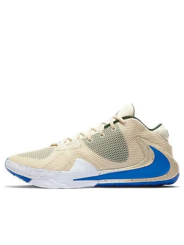 Кроссовки зум фрик 1 Nike — изображение 1 из 4, кремовый белый/синий