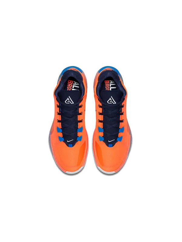 Кроссовки зум фрик 1 Nike — изображение 3 из 4, оранжевый