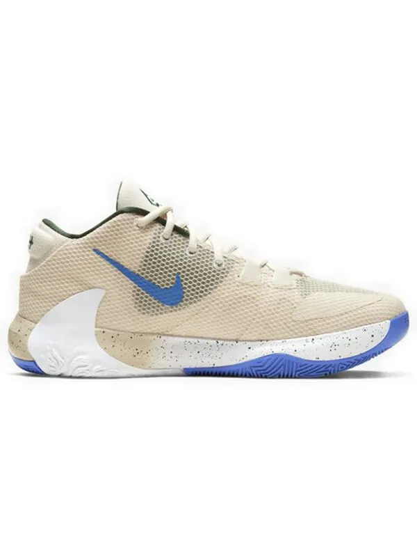 Кроссовки зум фрик 1 эп. Nike — изображение 2 из 4, кремовый белый