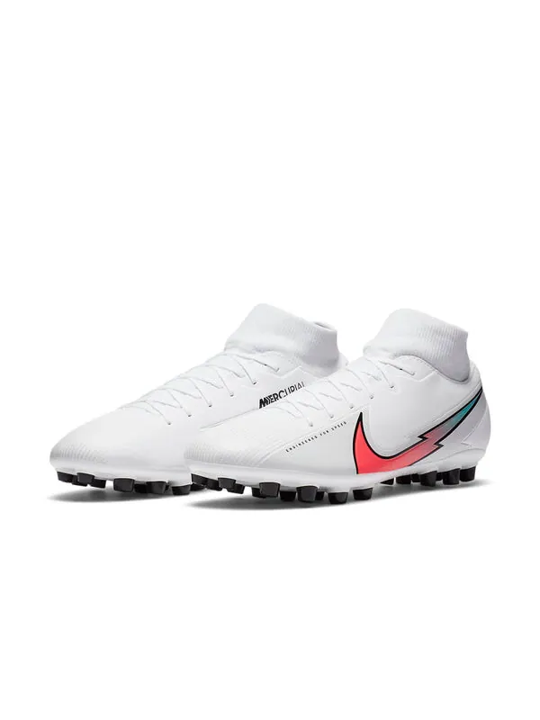 Кроссовки mercurial superfly 7 academy ag Nike — изображение 4 из 4, белый