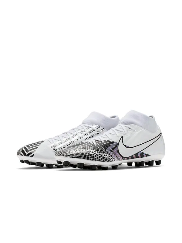 Кроссовки mercurial superfly 7 academy mds ag искусственная трава Nike — изображение 4 из 4, белый/черный