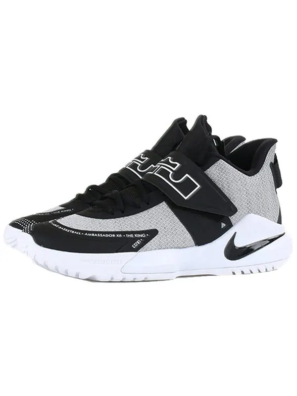 Посол кроссовок 12 Nike — изображение 2 из 4, черный/белый/белый