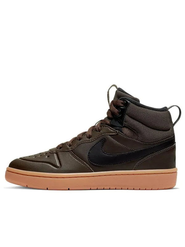 Кроссовки Court Borough Mid 2 Boot Nike — изображение 1 из 4, черный/коричневый
