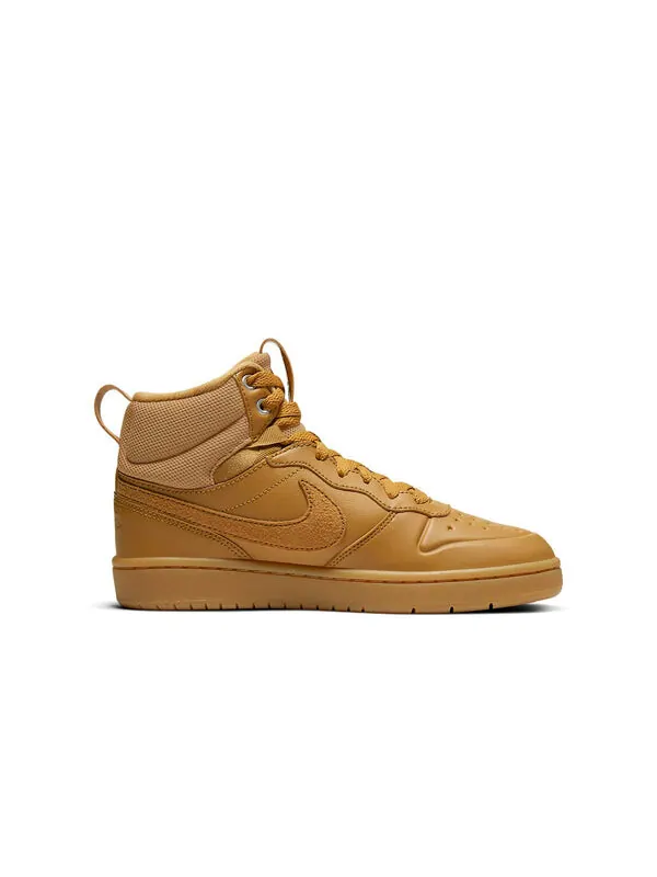 Кроссовки Court Borough Mid 2 Boot Nike — изображение 2 из 4, желтый