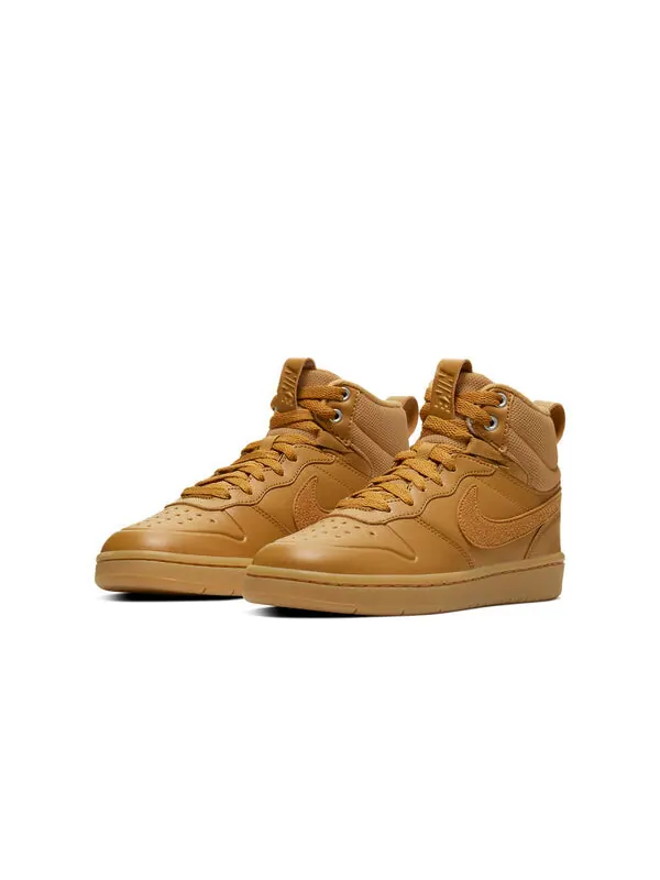 Кроссовки Court Borough Mid 2 Boot Nike — изображение 3 из 4, желтый