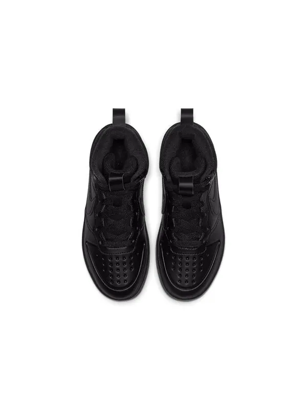 Кроссовки суд боро мид 2 младшие дети Nike — изображение 4 из 4, черный