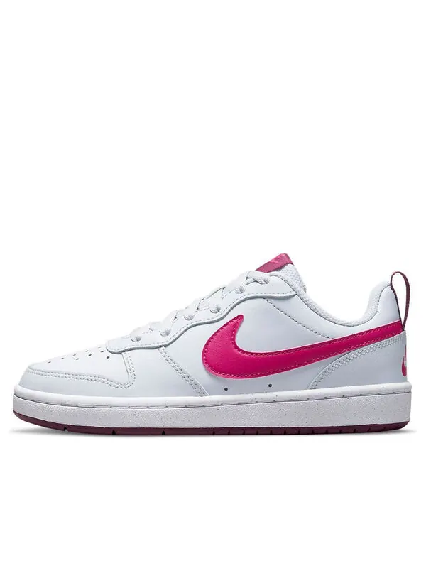 Кроссовки Court Borough Low 2 Nike — изображение 1 из 4, белый/розовый