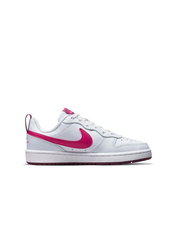 Кроссовки Court Borough Low 2 Nike — изображение 2 из 4, белый/розовый