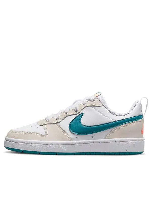Кроссовки Court Borough Low 2 Nike — изображение 1 из 4, белый/металлик