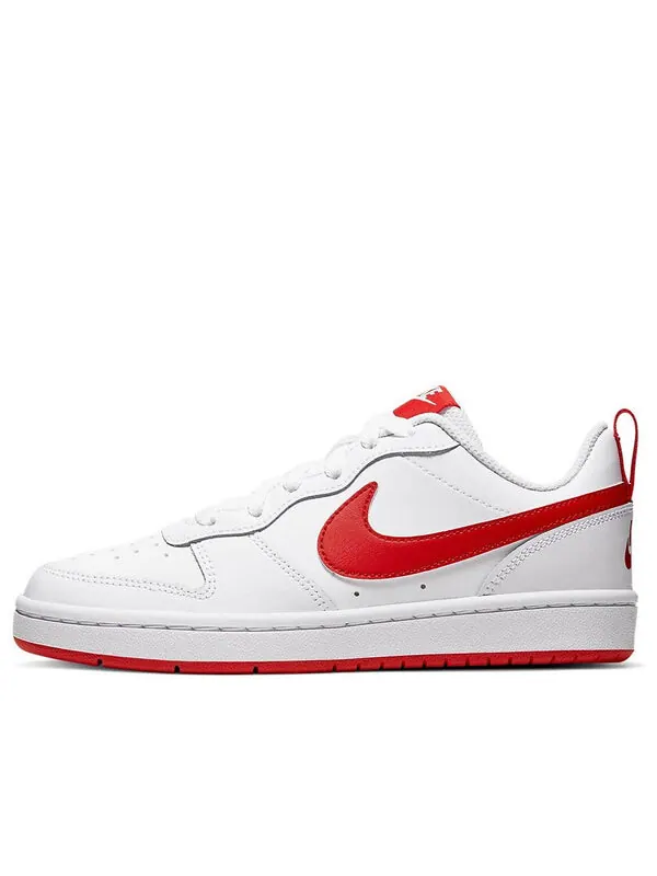 Кроссовки Court Borough Low 2 Nike — изображение 1 из 4, белый/красный
