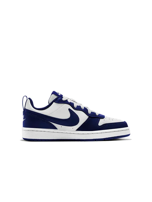 Кроссовки Court Borough Low 2 Nike — изображение 2 из 3, белый/синий