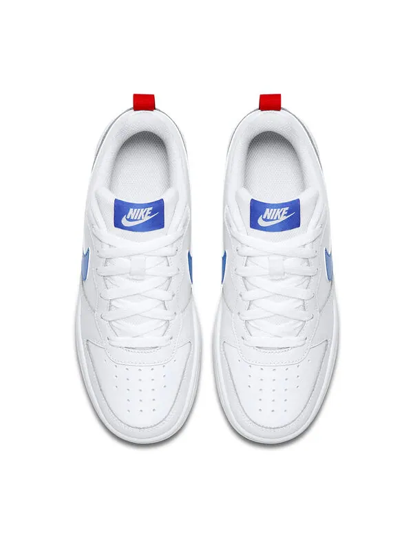 Кроссовки Court Borough Low 2 Nike — изображение 4 из 4, белый/синий