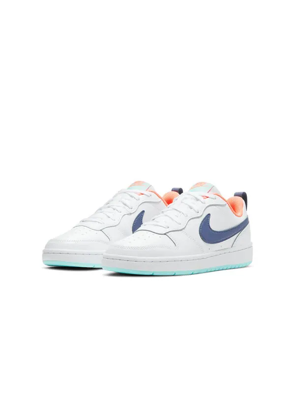 Кроссовки Court Borough Low 2 Nike — изображение 3 из 4, синий/белый