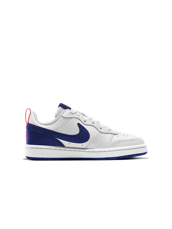 Кроссовки Court Borough Low 2 Nike — изображение 2 из 3, белый/синий/красный