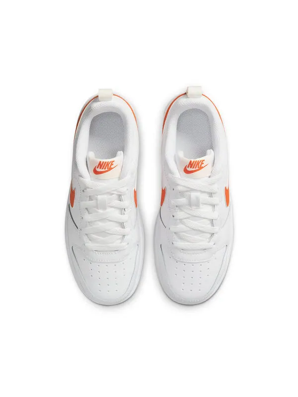 Кроссовки Court Borough Low 2 Nike — изображение 4 из 4, белый/оранжевый