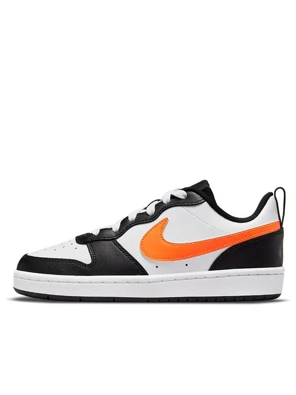 Кроссовки Court Borough Low 2 Nike — изображение 1 из 4, черный/белый/оранжевый