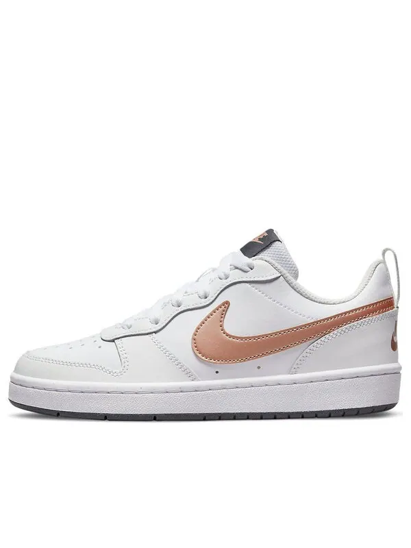 Кроссовки Court Borough Low 2 Nike — изображение 1 из 4, белый/золотистый